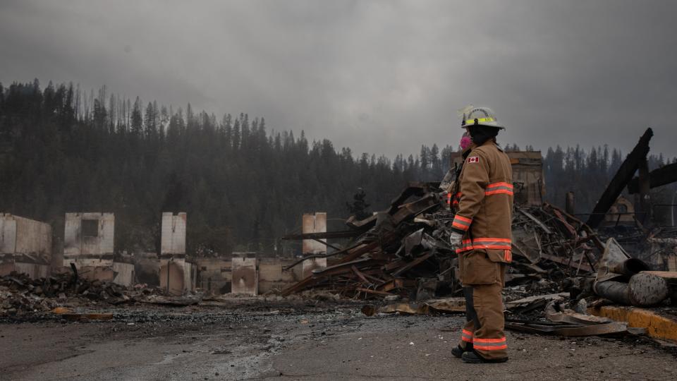 First images of Jasper after 100m high wildfire hit