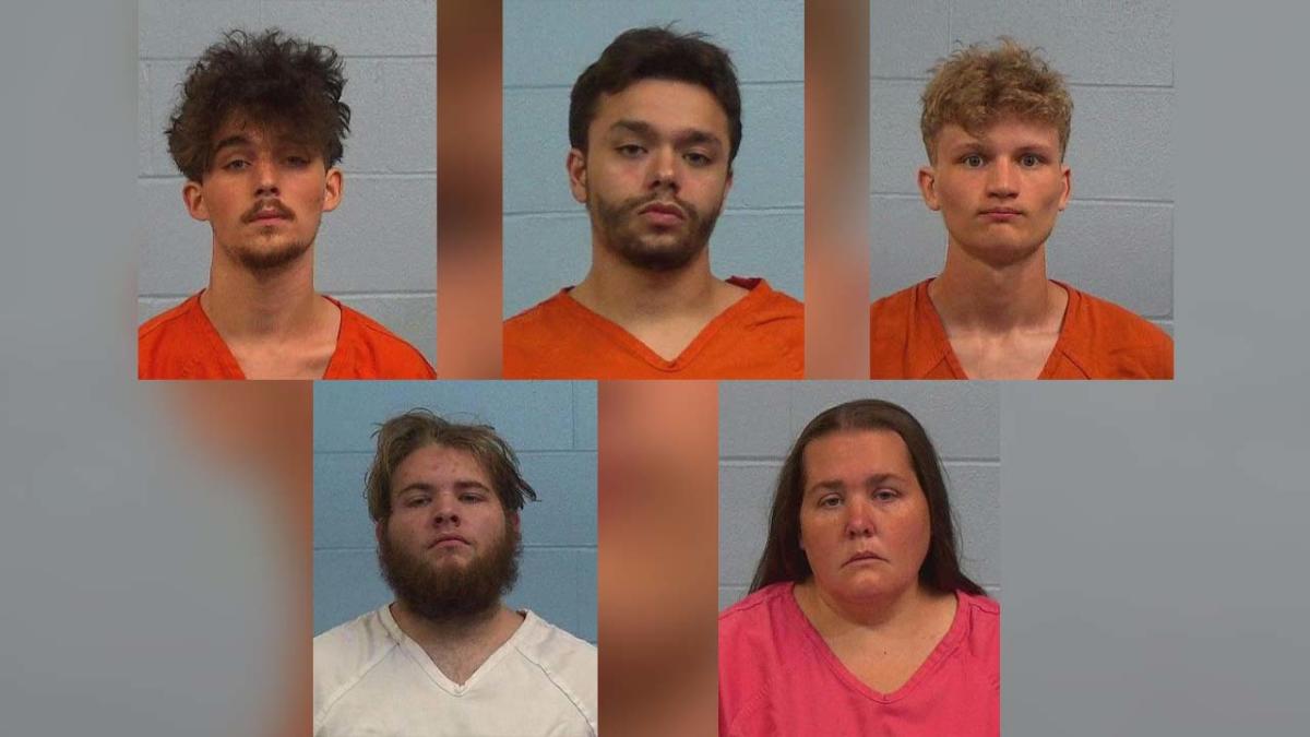 Five people arrested for kidnapping, beating, and shooting victim in Williamson County