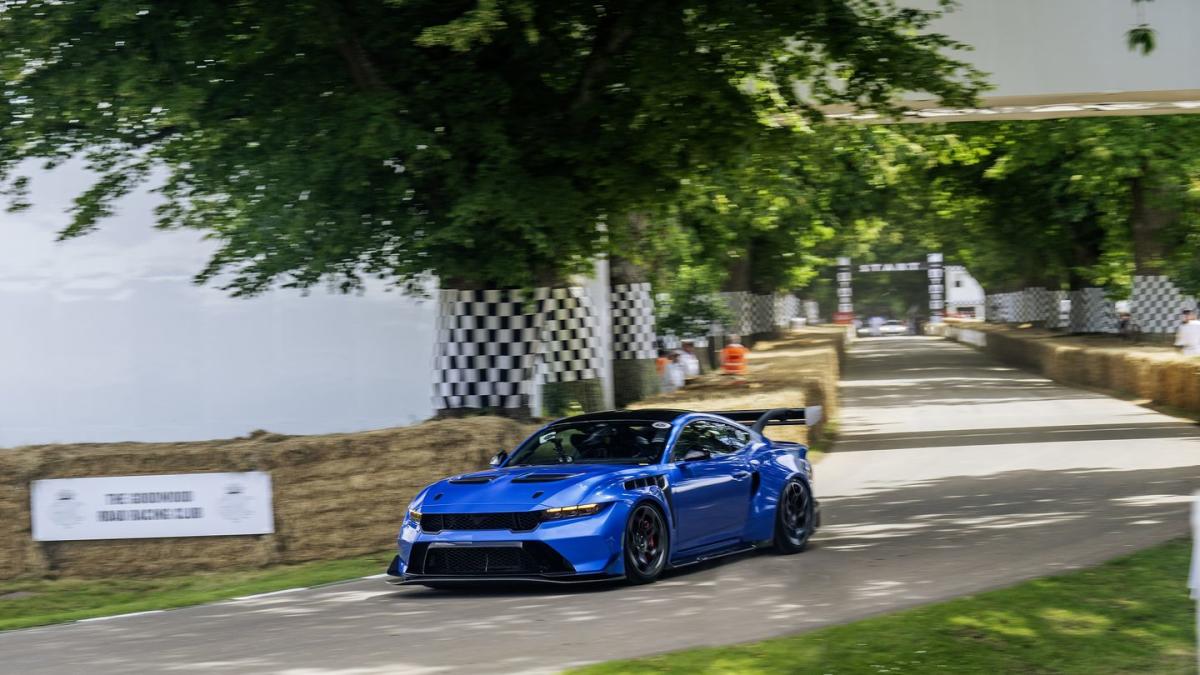 Ford Mustang GTD Makes First Public Run at Goodwood Festival of Speed