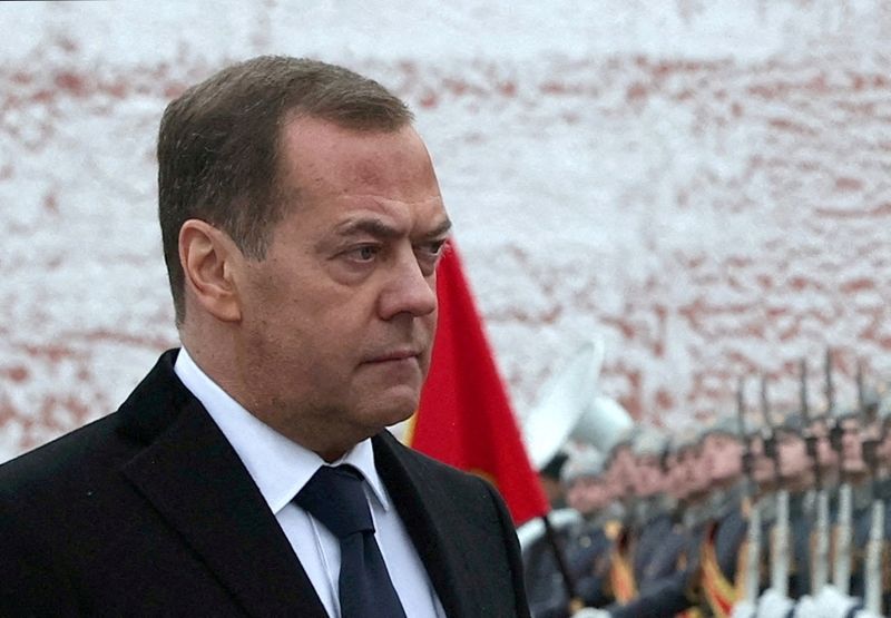 Former Russian president Medvedev says Moscow should seek ‘disappearance’ of Ukraine and NATO