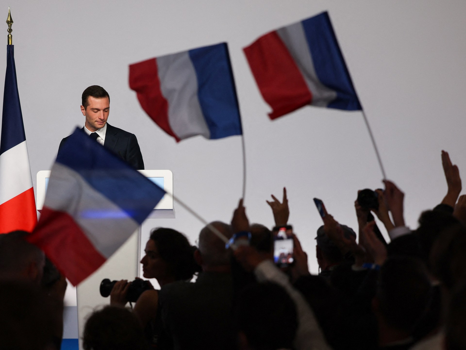 France ‘pushed into the hands of the far-left’ says leader of far-right