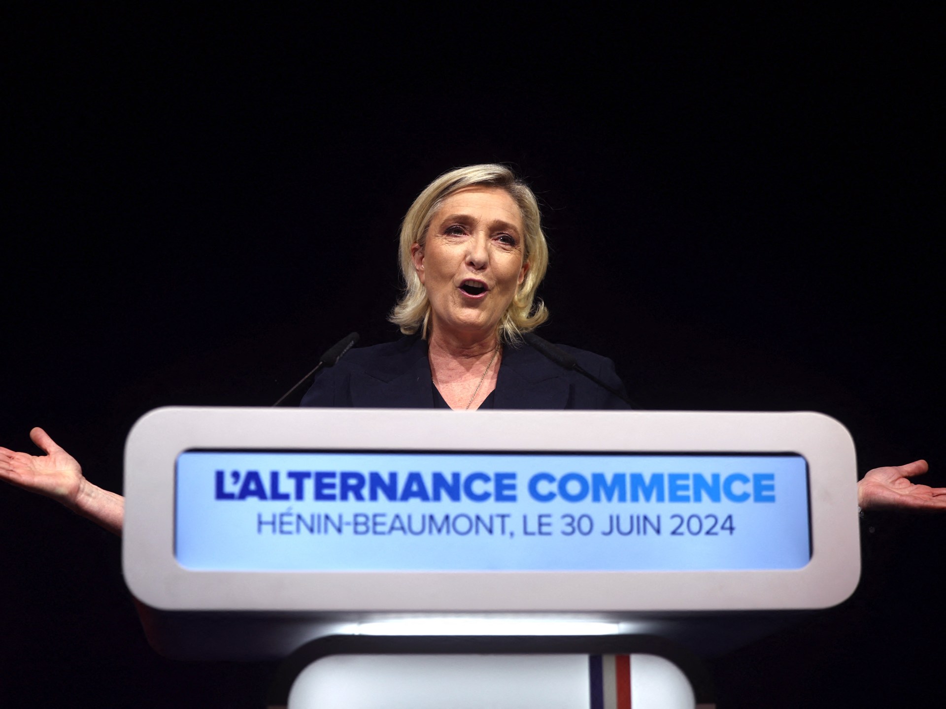 France’s far right wins first round of parliamentary elections