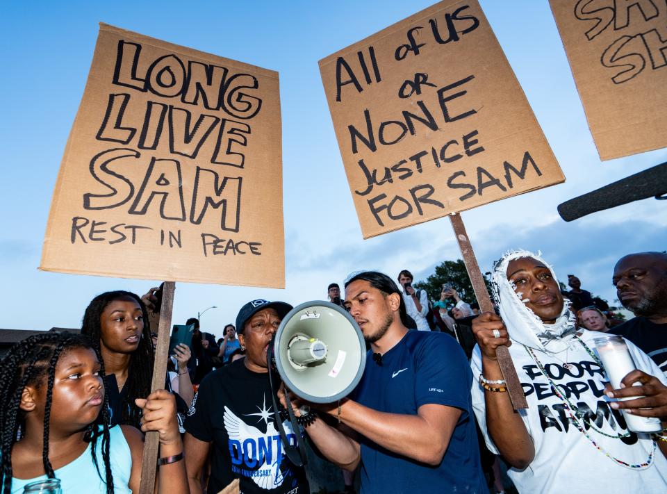 ‘Get the hell out of our town’: Mourners for man shot by Columbus police condemn Milwaukee officials for hosting RNC