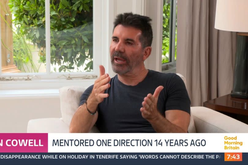 Good Morning Britain’s Susanna Reid says ‘hang on’ as she spots problem with Simon Cowell’s home