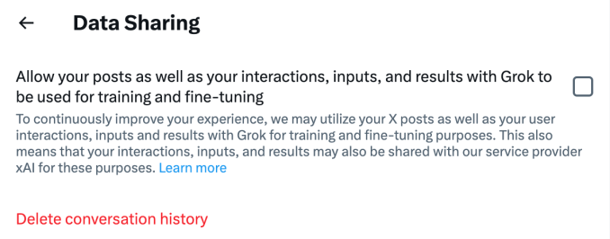 Here’s how to disable X (Twitter) from using your data to train its Grok AI