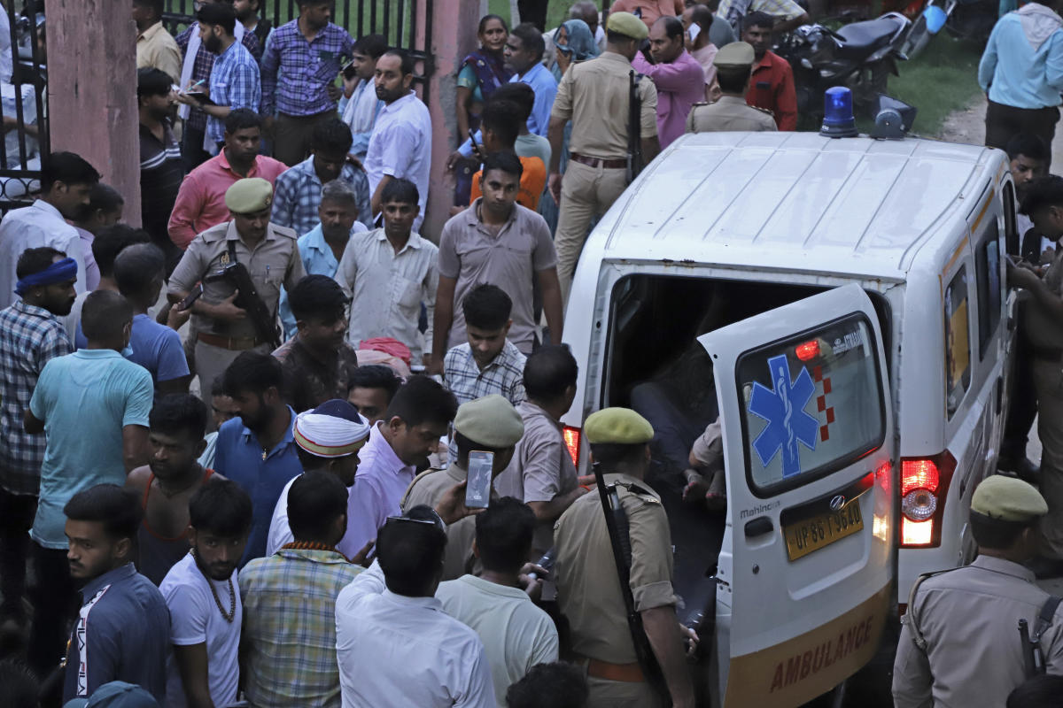 How did a religious gathering in India turn into a deadly stampede?