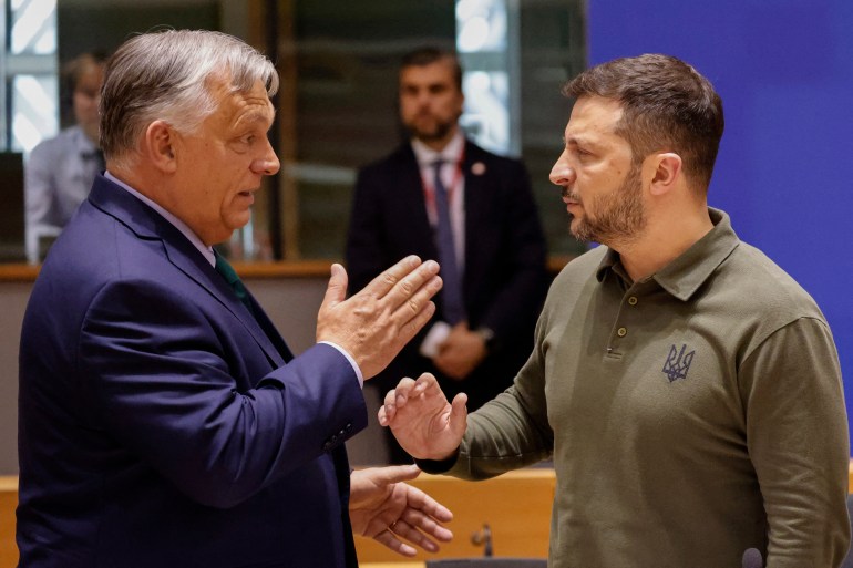 Hungary’s Orban urges Russia-Ukraine ceasefire on surprise visit to Kyiv