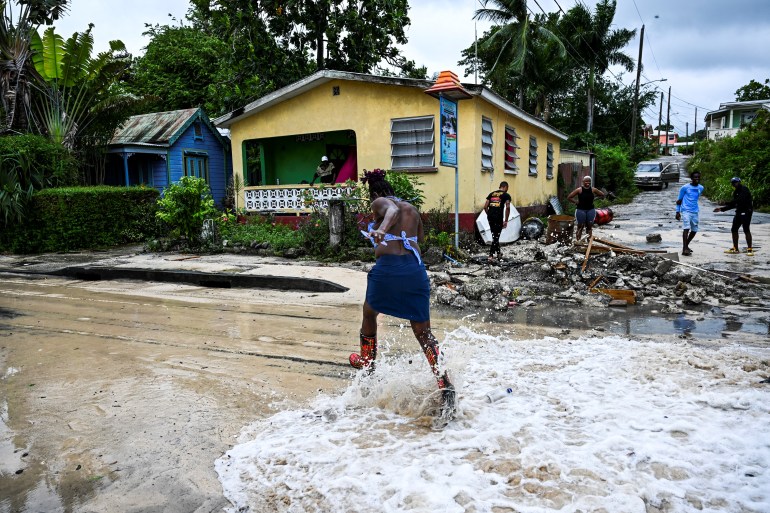 Hurricane Beryl strengthens into ‘potentially catastrophic’ storm