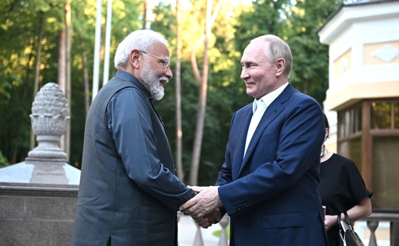 India’s PM Modi meets Putin in Russia, plans to discuss Ukraine peace