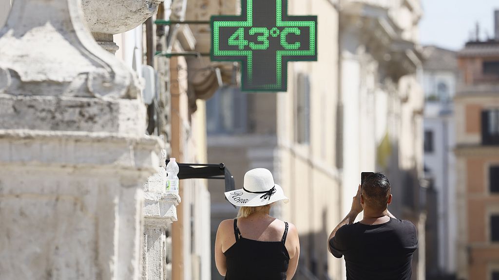 ‘It’s hell outside’: People warned to stay inside as heatwave suffocates central and southern Europe