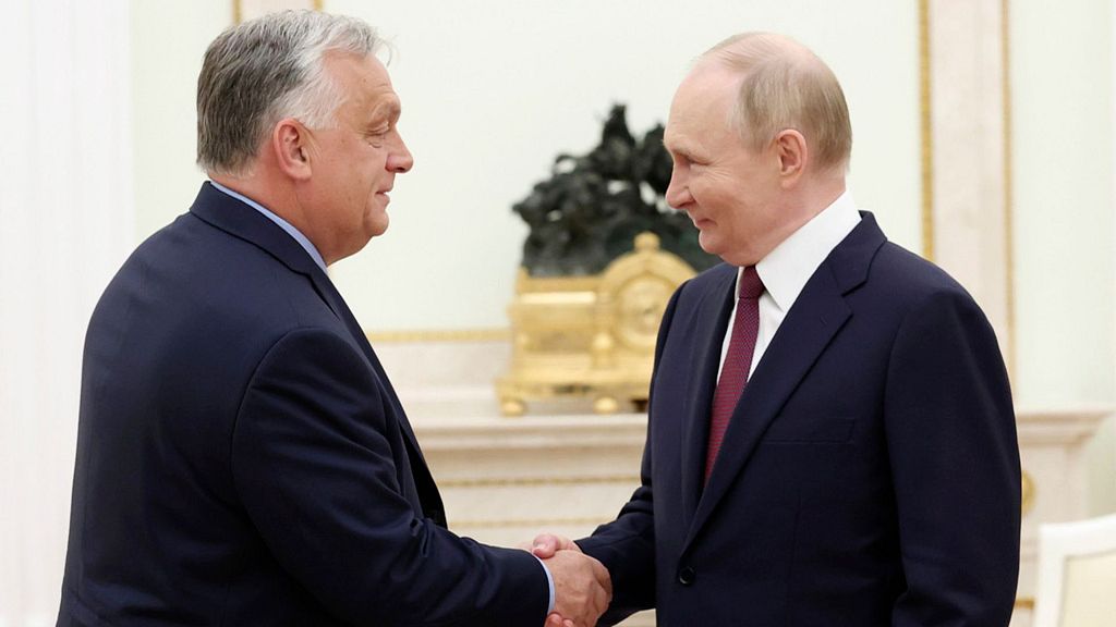 ‘Join a union with Putin’: Poland and Hungary in diplomatic row over Russia