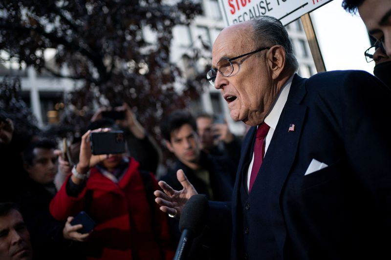 Judge ends Giuliani bankruptcy, heightening legal risks