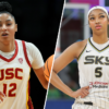 Juju Watkins picks Angel Reese as her WNBA Rookie of the Year