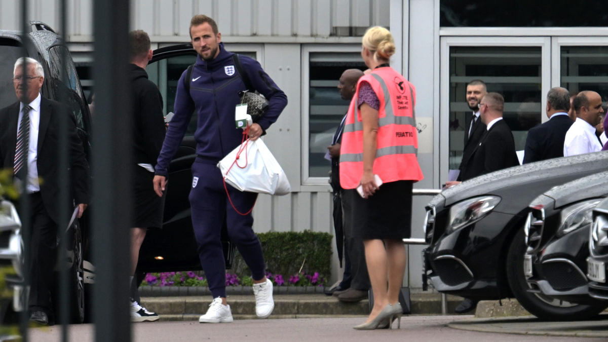 Just TWO fans greet England at Stansted airport after Euros defeat