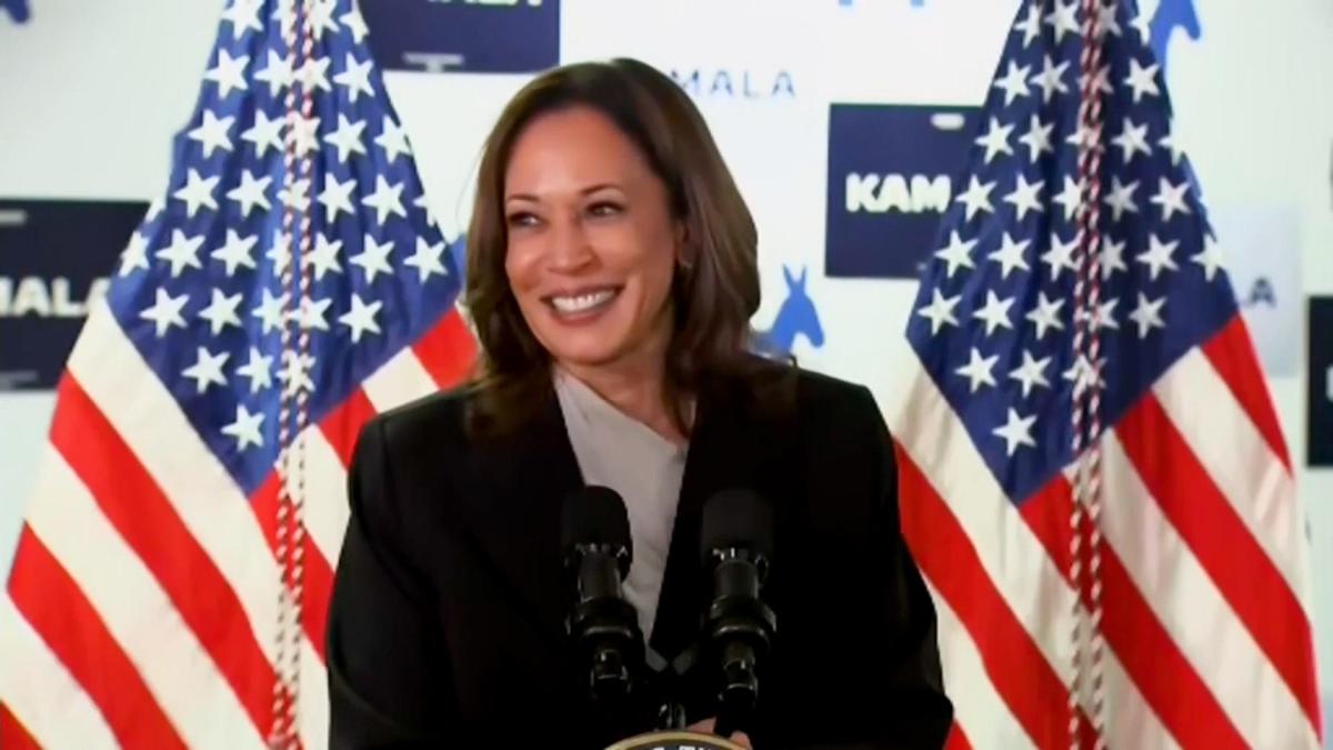 Kamala Harris heads to Milwaukee area for the first rally of her presidential campaign