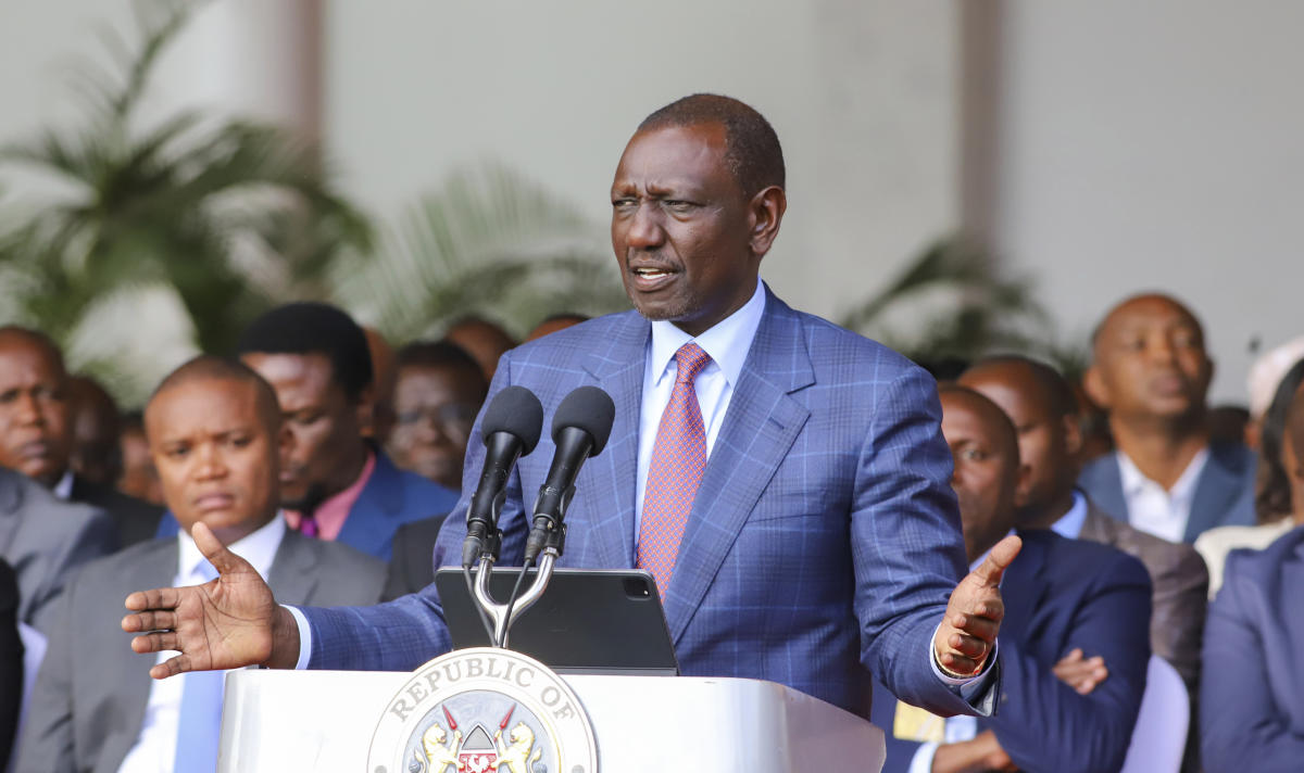 Kenyan president appoints opposition ministers to his Cabinet amid political unrest