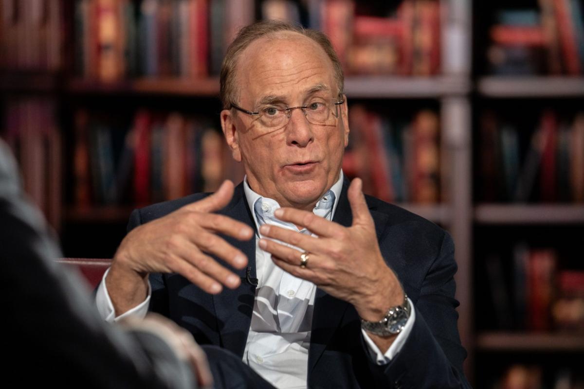 Larry Fink says America’s  trillion national debt will be a ‘big burden on the backs of our children’ unless the private sector is given room to grow