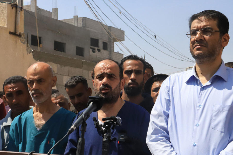 Leader of Gaza’s Al-Shifa hospital accuses Israel of abusing Palestinian prisoners