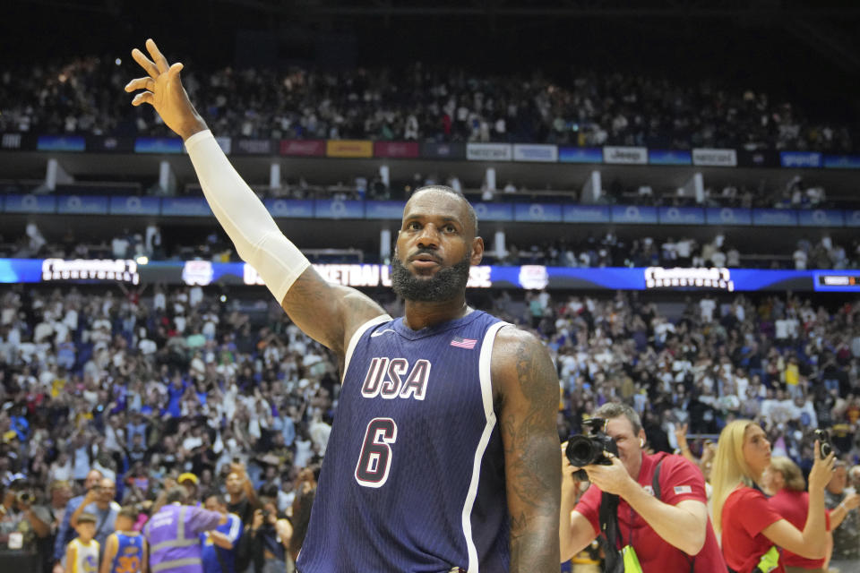 LeBron James is Team USA’s male flag bearer at 2024 Paris Olympics