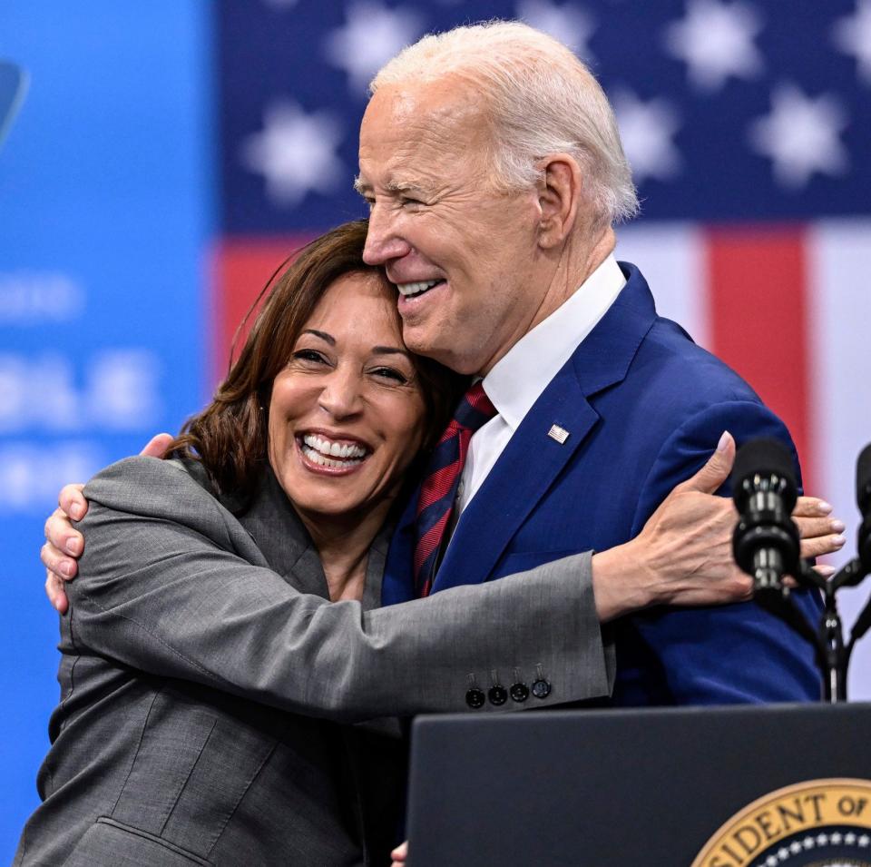 Listen: Biden says he is ‘first black woman to serve with a black president’