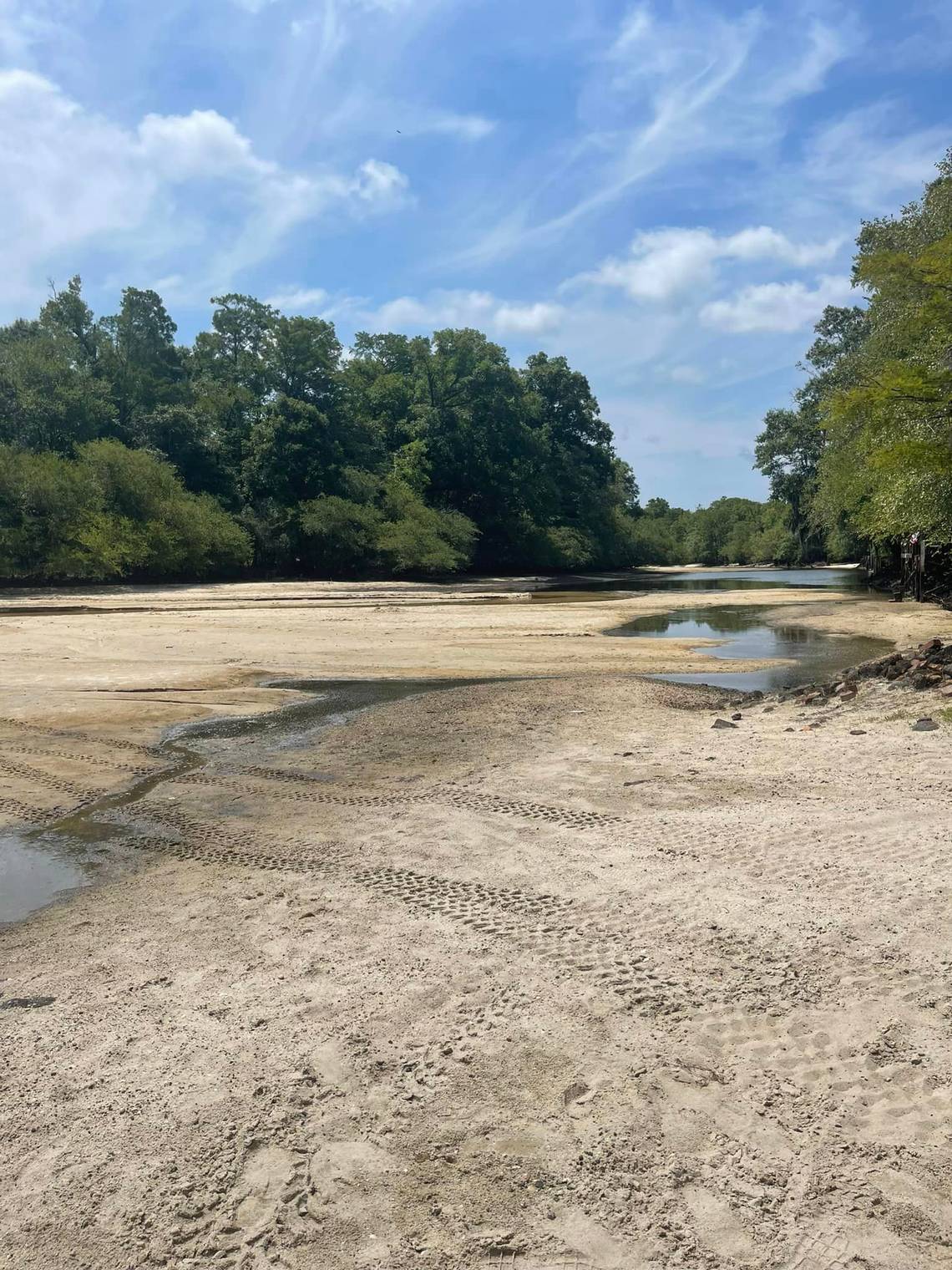 Little Pee Dee River dries up as drought continues in region. Here’s what to know