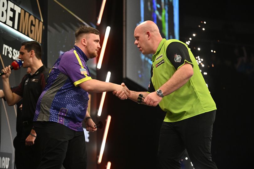 Luke Littler shows true colours with Michael van Gerwen message just days after humbling defeat