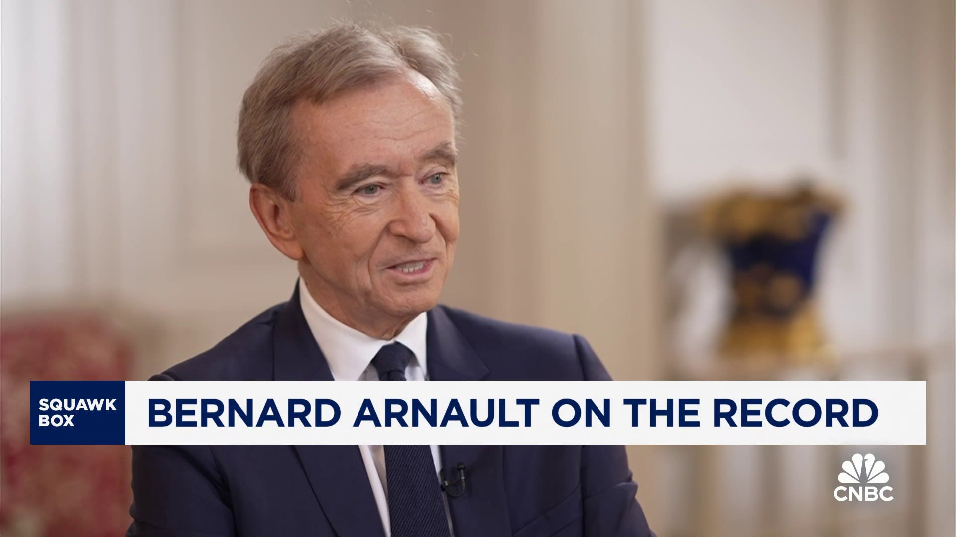 LVMH CEO Bernard Arnault says Olympics sponsorship honors the spirit of France