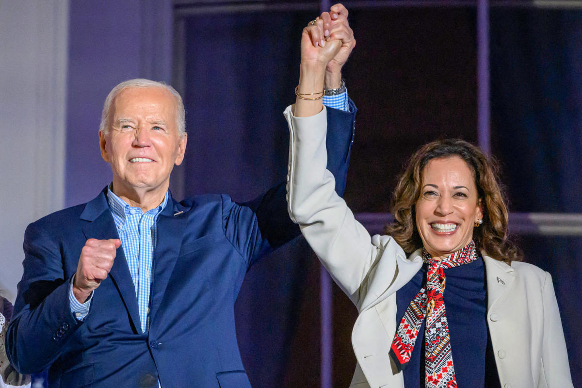 Maddow Blog | Dems in array: Handoff from Biden to Harris appears seamless