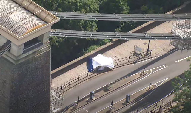 Man arrested by armed police over human remains found in Bristol and London