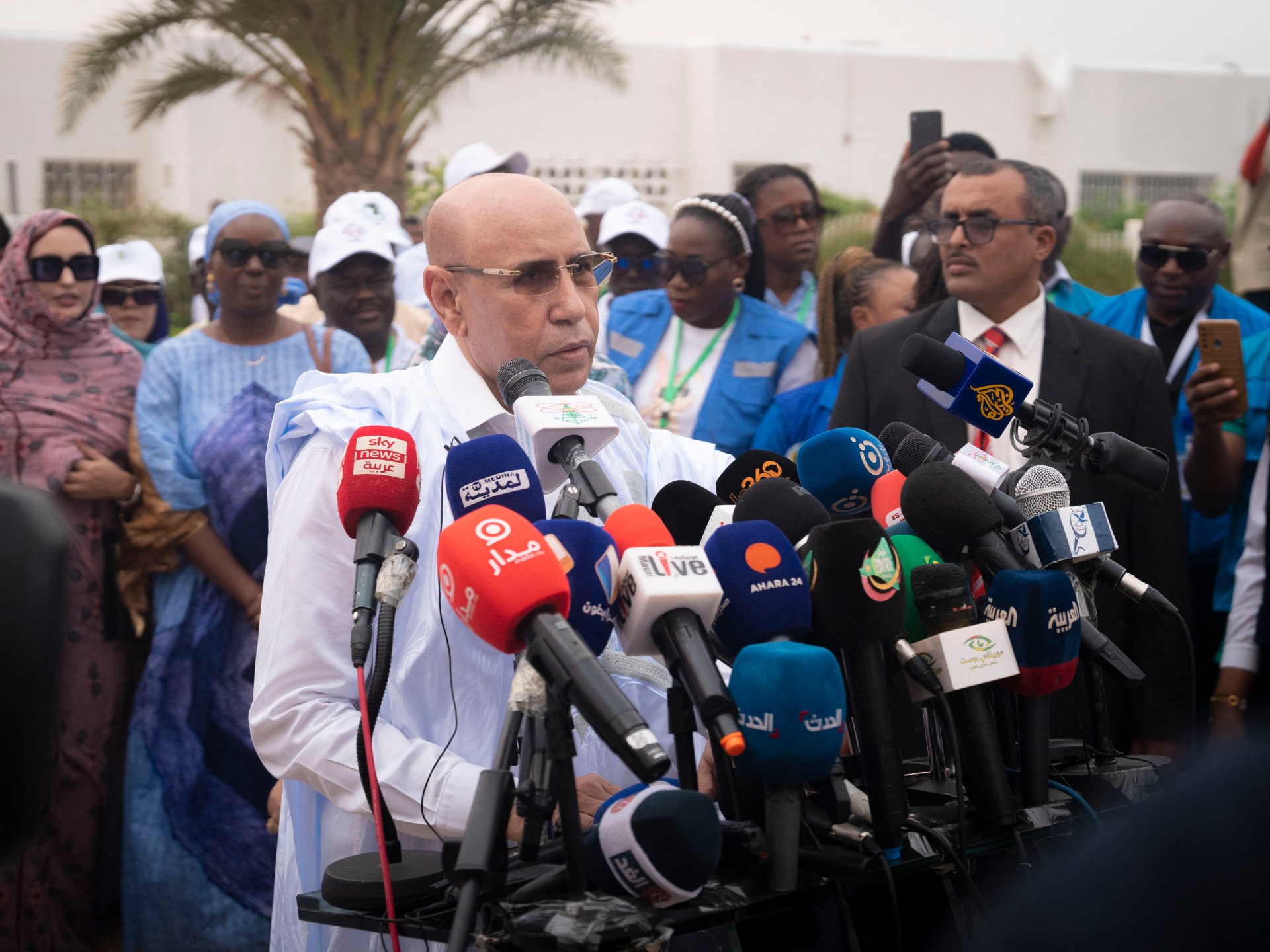 Mauritania re-elects President Ghazouani for a second term