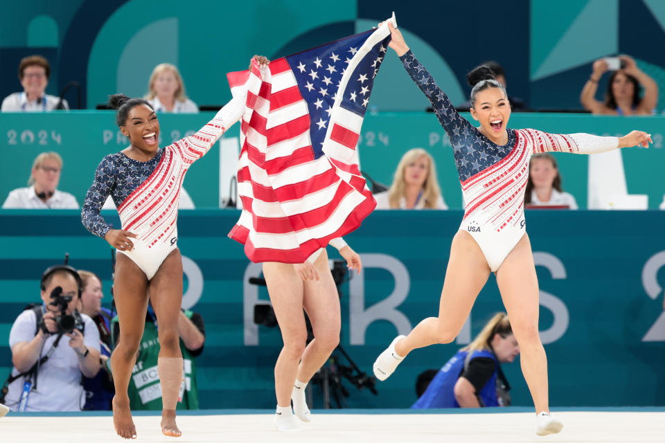 Medals first, then TikTok: How Team USA gymnasts celebrated their win