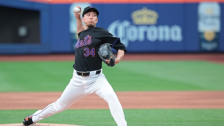 Mets’ Kodai Senga strikes out nine but leaves 2024 debut with calf injury