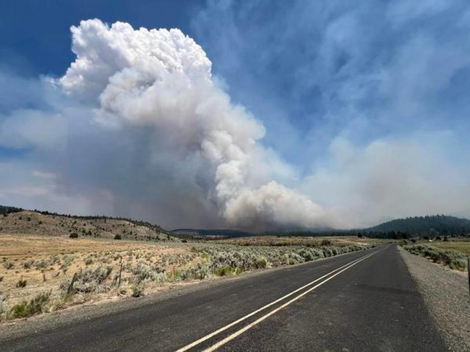 Missing air tanker fighting Eastern OR fire last seen Thursday evening. Search continues