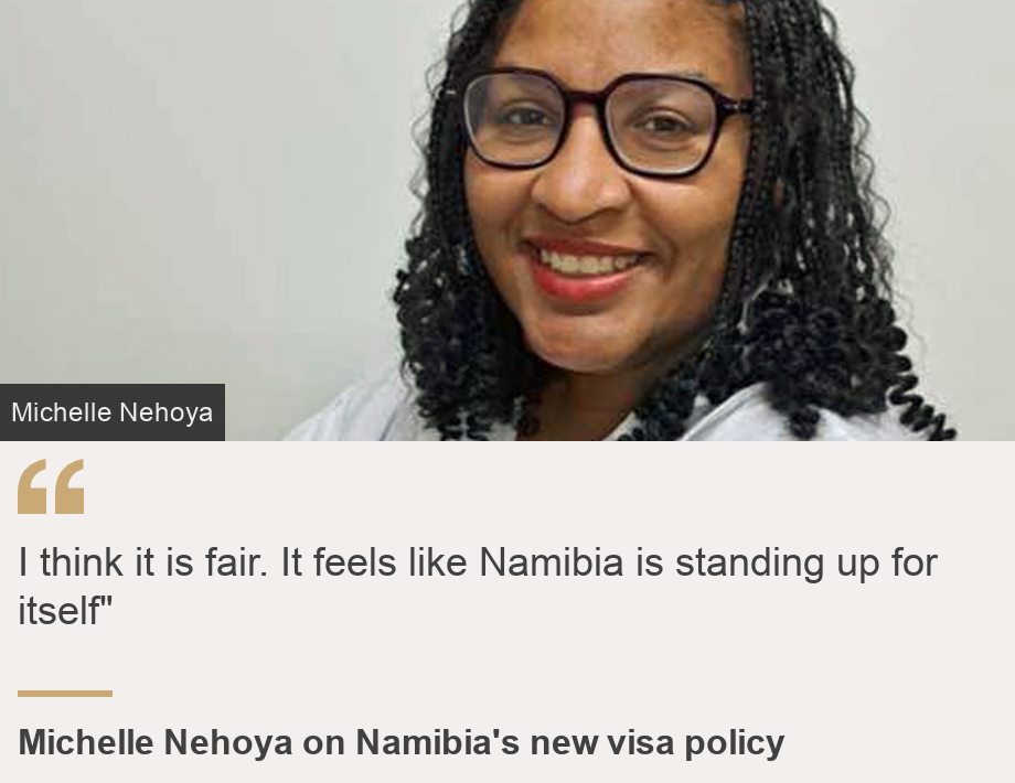 Namibia turns the visa tables on Western nations