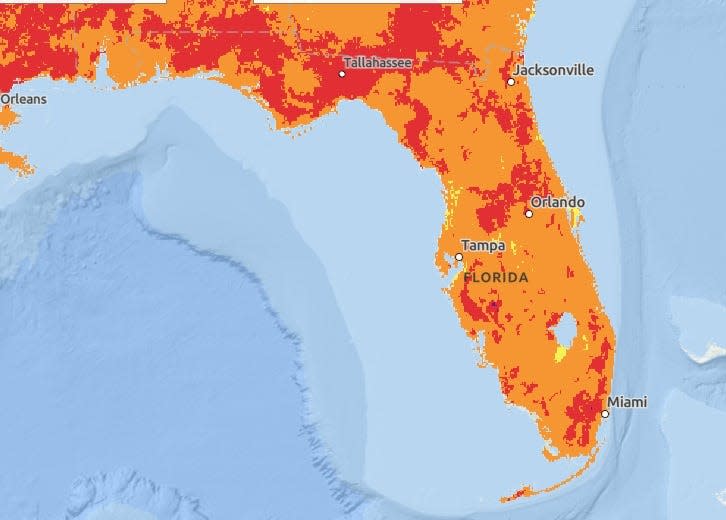 National Hurricane Center forecast remains tame as Saharan dust approaches Florida