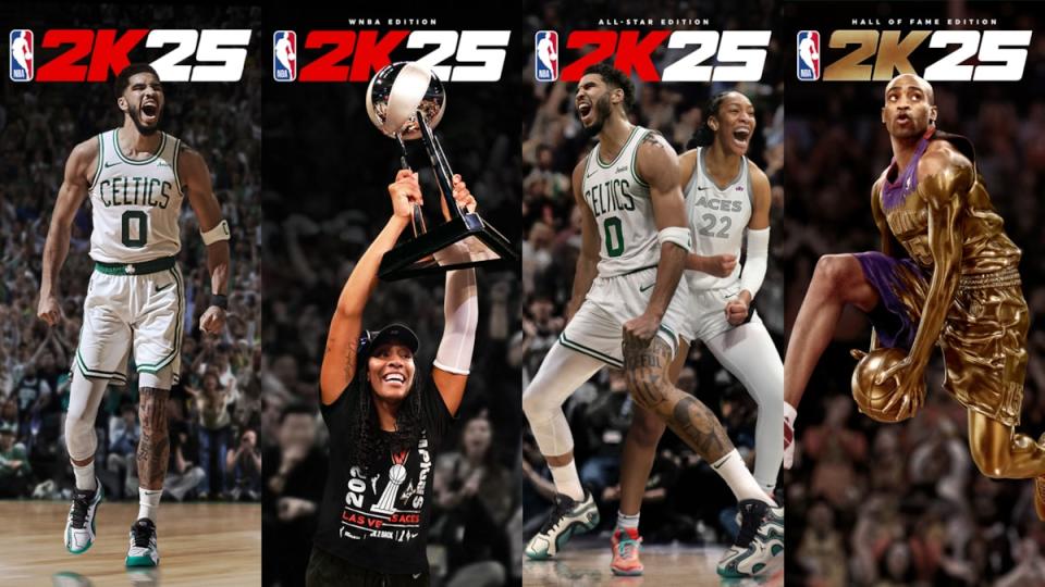 NBA 2K25: Jayson Tatum, A’ja Wilson and Vince Carter announced as cover athletes