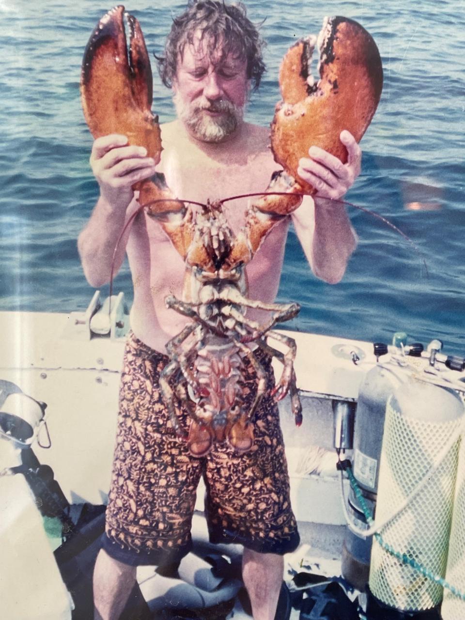 NJ record lobster caught by Ocean County diver July 4; no one will ever beat that record