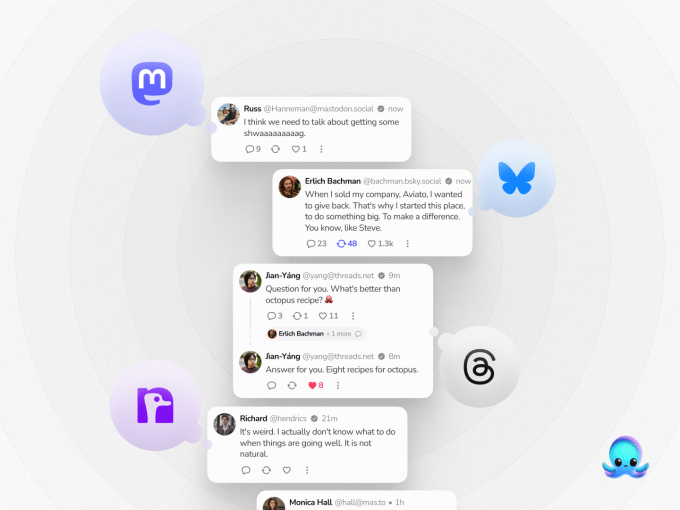 Openvibe combines Mastodon, Bluesky and Nostr into one social app