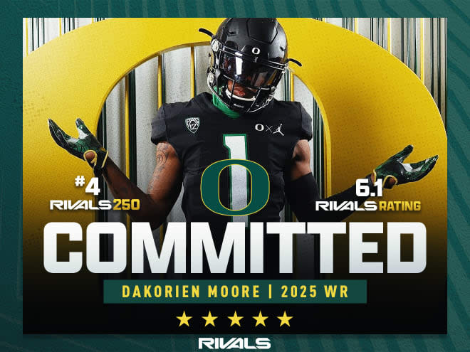 Oregon makes July 4 splash landing five-star WR Dakorien Moore