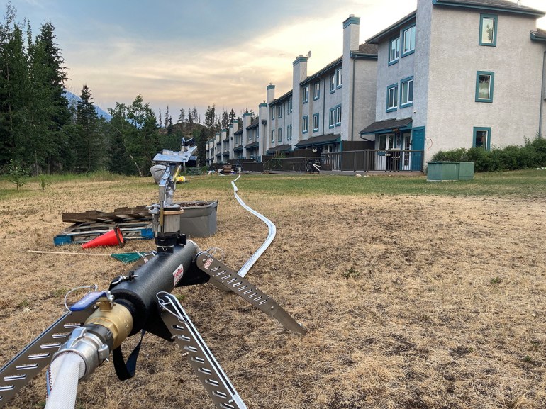 ‘Our worst nightmare’: Raging wildfire hits western Canada town of Jasper