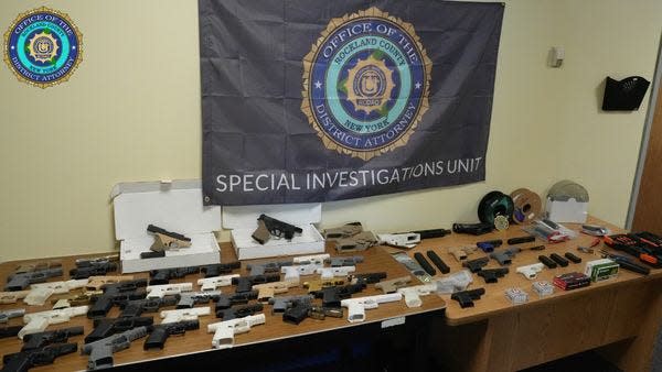 Pair arrested in Nanuet raid that yields ghost guns parts, handguns, ammunition