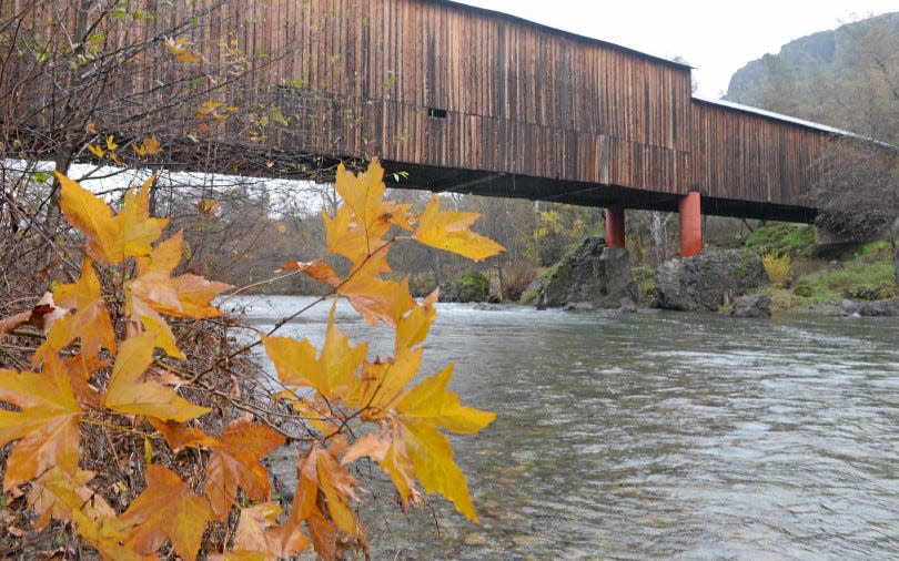 Park Fire threatens historic Honey Run Covered Bridge rebuild, destroyed in Camp Fire