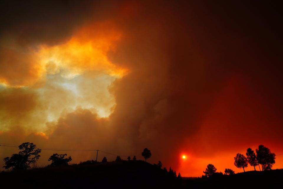 Park Fire updates: Crews fight hot spots as blaze pushes east toward Sierra towns in Butte