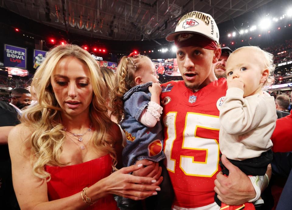 Patrick and Brittany Mahomes reveal the gender of third baby