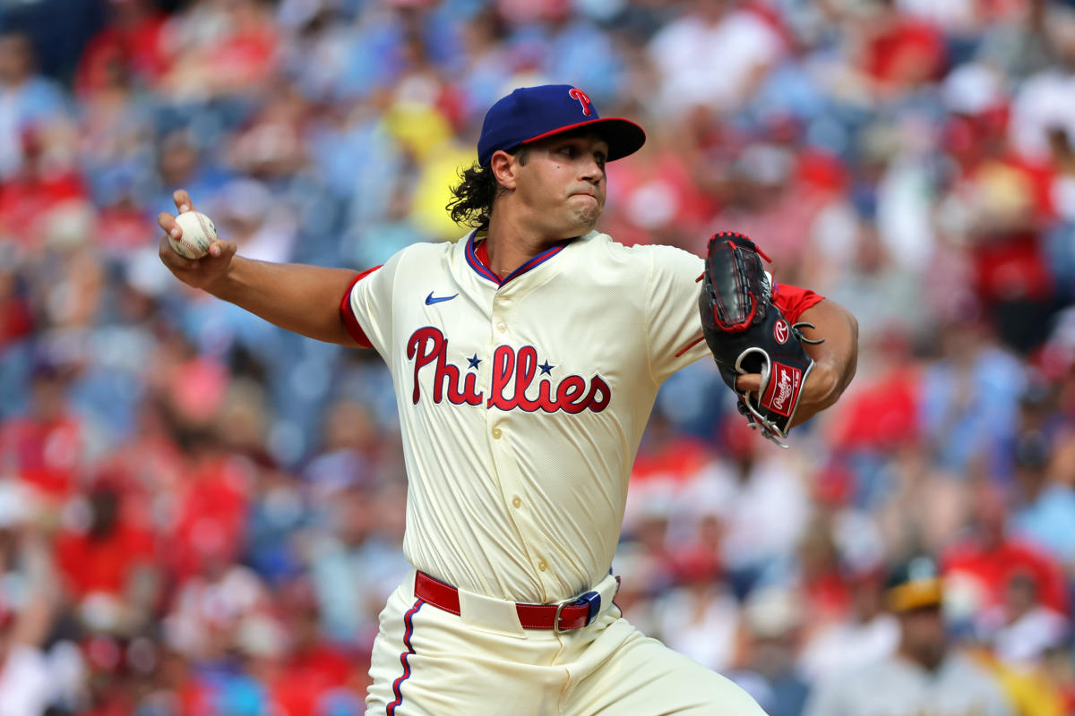 Phillies have slug fest as Tyler Phillips earns first-career MLB win with hometown team