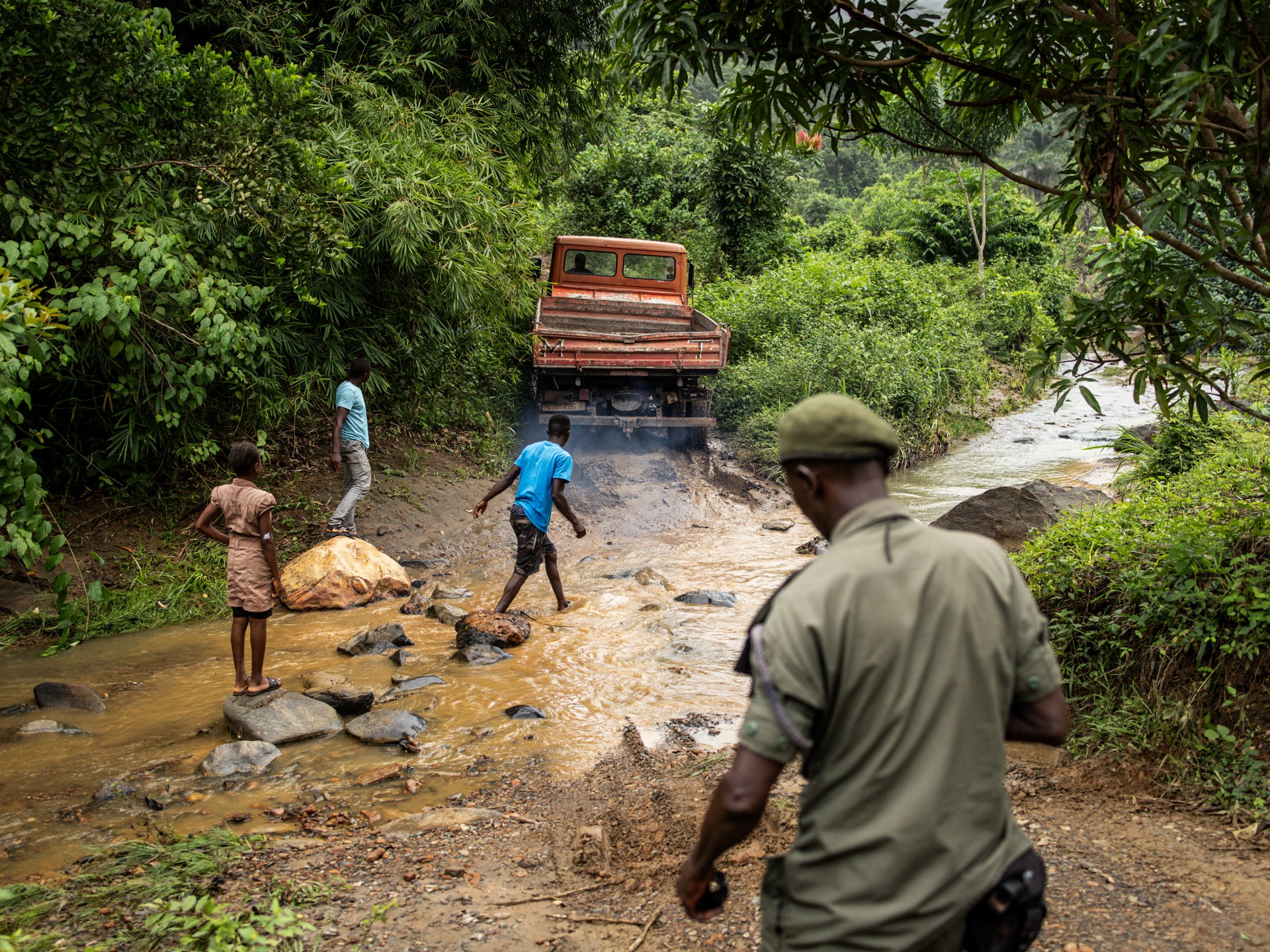 Photos: Sierra Leone rangers face a tough fight against deforestation