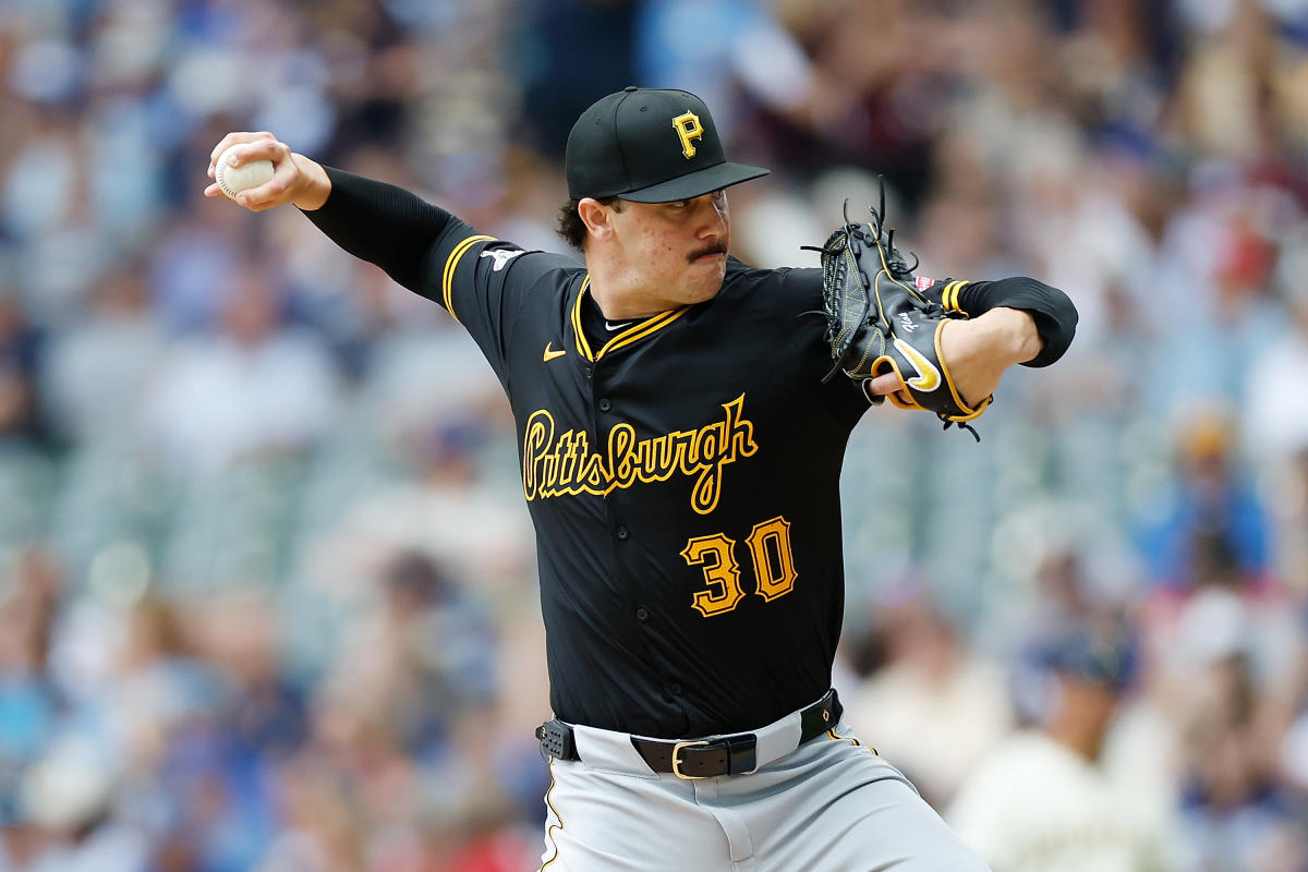 Pirates’ Paul Skenes throws 7 no-hit innings, ties career-high with 11 strikeouts