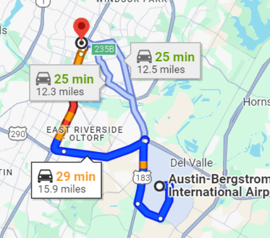 President Biden’s visit to Austin will bring rolling road closures, airport delays