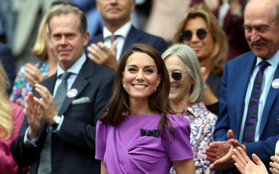 Princess of Wales greeted with standing ovation at Wimbledon men’s final