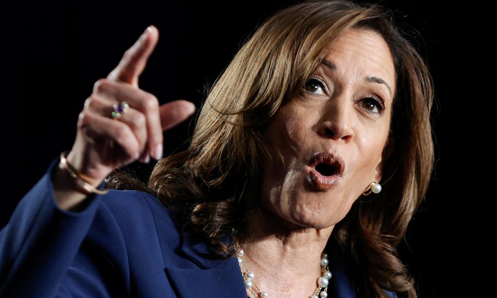 Prosecutor Kamala Harris takes on felon Donald Trump